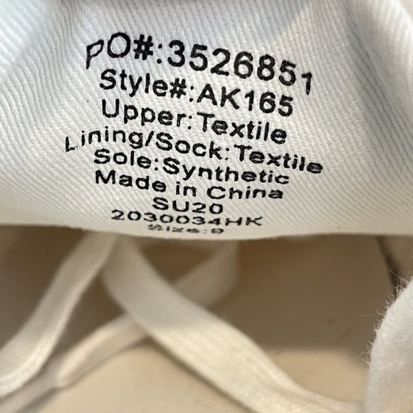 J. Crew White Road Trip Canvas Sneakers Womens Size 9 Casual Low Top Tennis Shoe - Picture 12 of 14